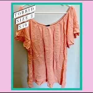 Off the Shoulder Embellished Blouse